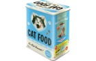 Nostalgic Art Vorratsdose Cat Food 3 l, Blau/Schwarz/Weiss, Produkttyp