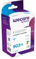 WECARE Tinte 903XL rebuilt CMYBK 1CC20AEWE z.HP OfficeJet 6950