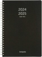 BREPOLS Schüleragenda Wire-O 24/25 2.064.4910 1W/2S 16M ass. ML