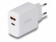 LINDY 65W USB Type A & C GaN Charger