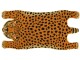 Esschert Design Fussmatte Gepard 38.5 cm x 75 cm, Natürlich