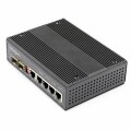STARTECH .com Industrial 6 Port Gigabit Ethernet Switch - 4