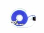 Patchsee Klettband-Box ID-SCRATCH Dispender Box Blau, Breite: 20