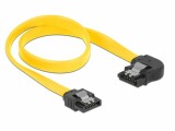 DeLock SATA3-Kabel gelb, links gewinkelt, 30 cm, Datenanschluss