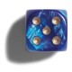 36er Beutel - 12 mm pearl - blau **