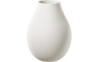 Villeroy & Boch Vase Collier Perle No. 2, Weiss, Höhe: 20