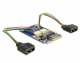 DeLock Mini-PCI-Express-Karte 95242, Datenanschluss Seite B: USB