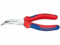 Knipex Flachrundzange mit Schneide verchromt 40°, Typ