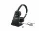 Jabra Evolve 75+Charging stand Link 370 UC Headset