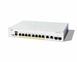 Cisco PoE+ Switch Catalyst C1200-8P-E-2G 10 Port, SFP