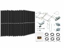 Solar-pac Solaranlage 4500 Flachdach Ost/West Solis, 4.500 kWh/a