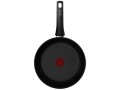 Tefal Bratpfanne Renew Black On 24 cm, Material: Aluminium