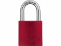 Abus Vorhängeschloss 72/40 Rot Aluminium, Schlossart