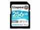Kingston 256GB SDXC CANVAS GO PLUS 170R C10