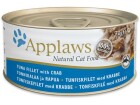 Applaws Nassfutter Dose Thunfischfilet & Krabben, 24 x 70