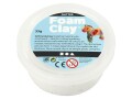 Creativ Company Modelliermasse Foam Clay 35 g Glitzer Weiss