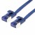 Bild 1 Value Patchkabel flach 1,5m, Kat.6a,FTP, blau, halogenfrei, Class EA