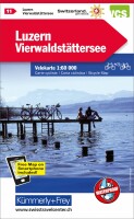 KÜMMERLY+FREY Velokarte 1:60'000 259024119 Luzern-Vierwaldstättersee