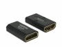 DeLock Gender/Invertieradapter f-f HDMI - HDMI, Kabeltyp