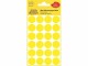 Avery Zweckform Klebepunkte Gelb, 4 Blatt, Detailfarbe: Gelb, Set: Ja