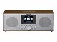 Image 0 Lenco DIR-170 - Network audio player - 2 x 10 Watt - grey, wood