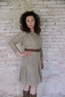 JDL Dress/Kleid - Heavenly life hellbraun