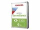 Toshiba S300 Surveillance - Hard drive - 6 TB