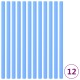 vidaXL Schaumstoffhüllen für Trampolinstangen 12 Stk. 92,5 cm Blau