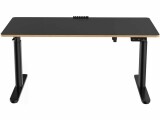 Ultradesk Gaming Tisch Pulsar Schwarz, Beleuchtung: Nein