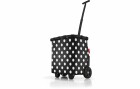 Reisenthel Einkaufsroller carrycruiser 40l, dots white, 42 x 47.5