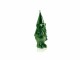 Candellana Kerze Zwerg 13 5.3 cm, Grün metallic, Natürlich