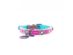 Dog with a mission Halsband Boho Rosa, XXS, 2 cm, Halsumfang: 19