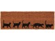 Esschert Design Fussmatte Katzen 25.4 cm x 75.7 cm, Eigenschaften