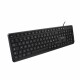 V7 Videoseven USB PRO KEYBOARD MOUSE IT QWERTY ITALIAN LASERED KEYCAP