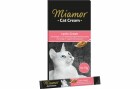 Miamor Katzen-Snack Lachs-Cream, 6 x 15 g, Snackart: Flüssig