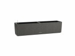 Lechuza Blumentopf BALCONERA Stone 80 Schwarz, Volumen: 12 l