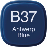 COPIC Marker Classic 2007577 B37 - Antwerp Blue, Kein