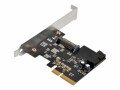 SilverStone ECU04-E - USB-Adapter - PCIe 2.0 x2 Low-Profile - USB 3.1