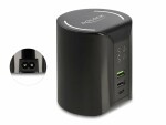 DeLock Ladestation 1x USB Type-C, 2x USB Type-A mit