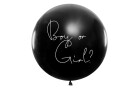 Partydeco Luftballon Boy or Girl ? Junge Blau gefüllt