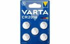 Varta Knopfzelle CR2016 5 Stück, Batterietyp: Knopfzelle
