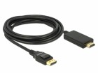 DeLock DisplayPort - HDMI Kabel, 3m, passiv