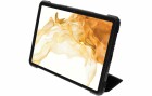 4smarts Folio Endurance Galaxy Tab S8 Schwarz/Transparent