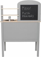 JABADABADO Cuisine gris W7205 casserole et poêle 55x32x72cm, Pas