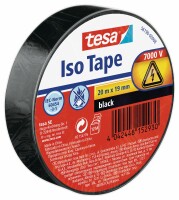 TESA Isolierband 56190-00008 19mmx20m schwarz, Kein
