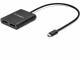 Kensington Adapter USB-C Dual USB Type-C - DisplayPort, Kabeltyp