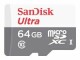 SanDisk Ultra - Flash-Speicherkarte (microSDXC-an-SD-Adapter