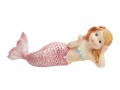 HobbyFun Mini-Figur Meerjungfrau 8 cm, Detailfarbe: Rosa, Beige