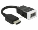 DeLock Adapterkabel HDMI - VGA Schwarz, Kabeltyp: Adapterkabel