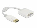 DeLock Adapter DisplayPort - VGA, Kabeltyp: Adapter